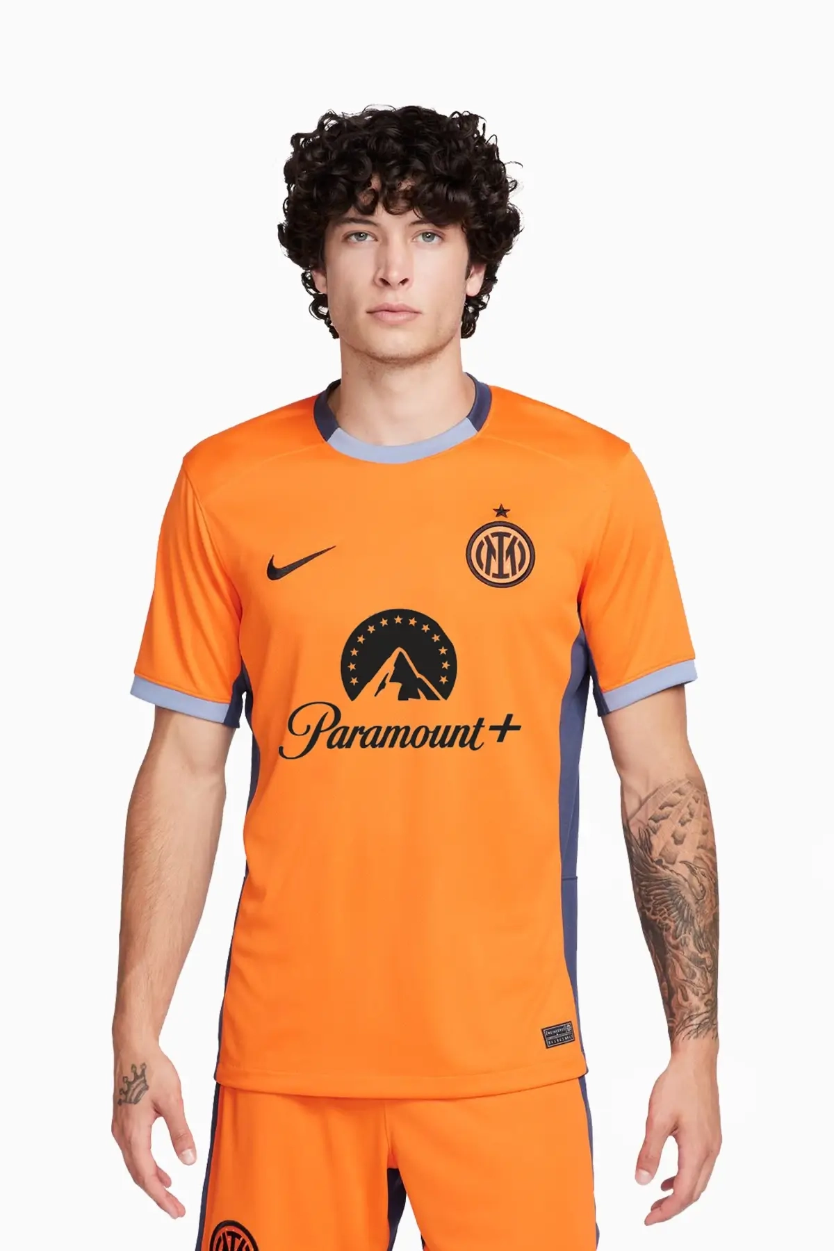Koszulka Nike Inter Mediolan 23/24 Trzecia Stadium - Pomarańczowy