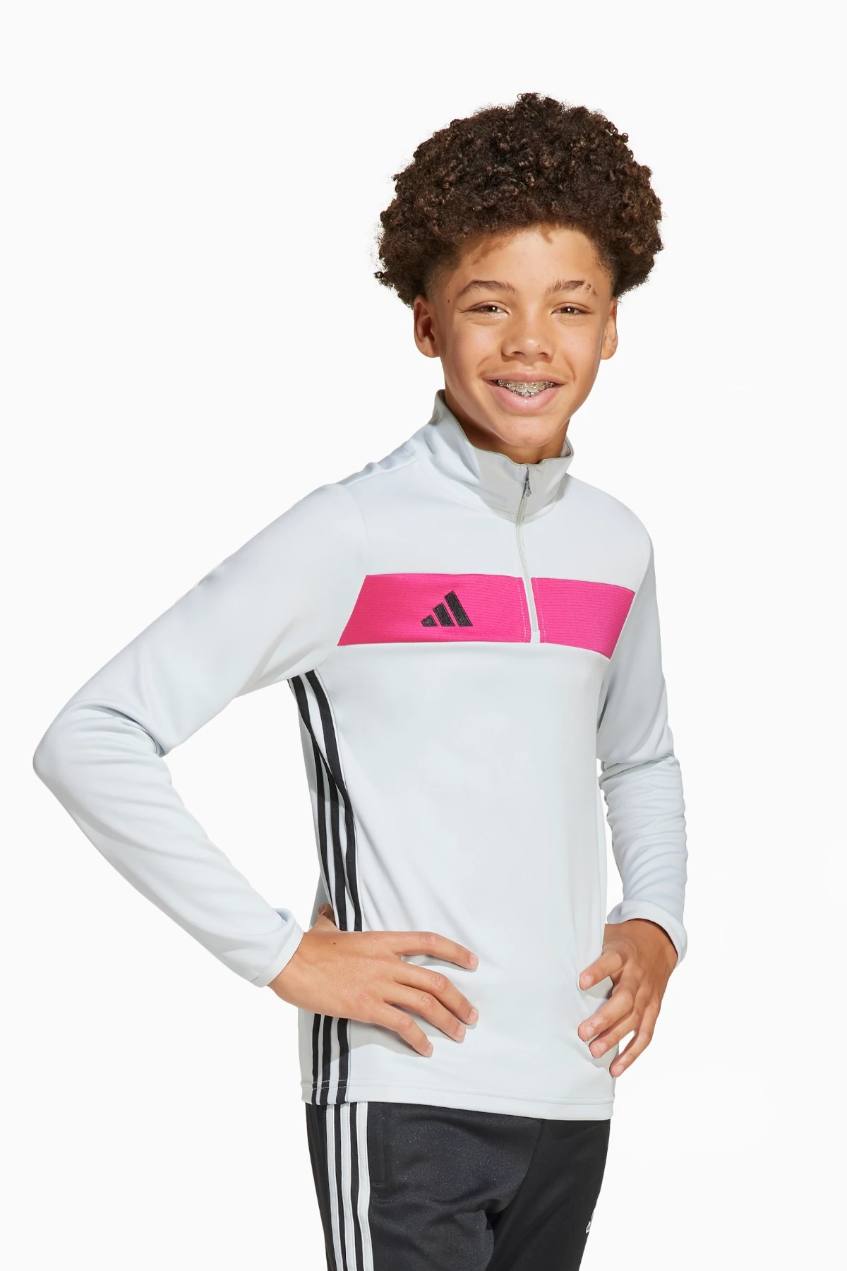 Bluza adidas Tiro 25 Essentials Training Top Junior - Szary