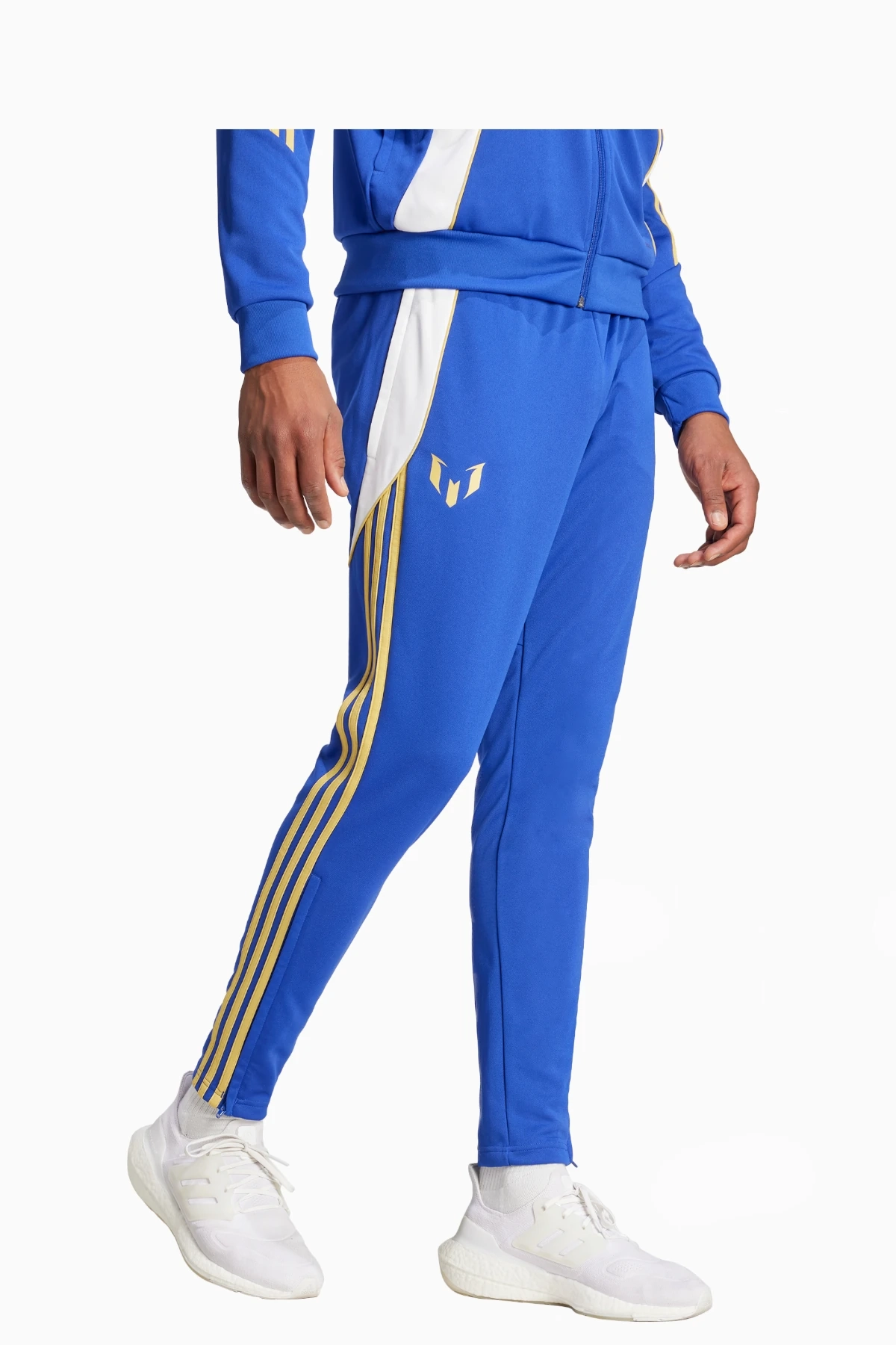Spodnie adidas Pitch 2 Street Messi - Niebieski