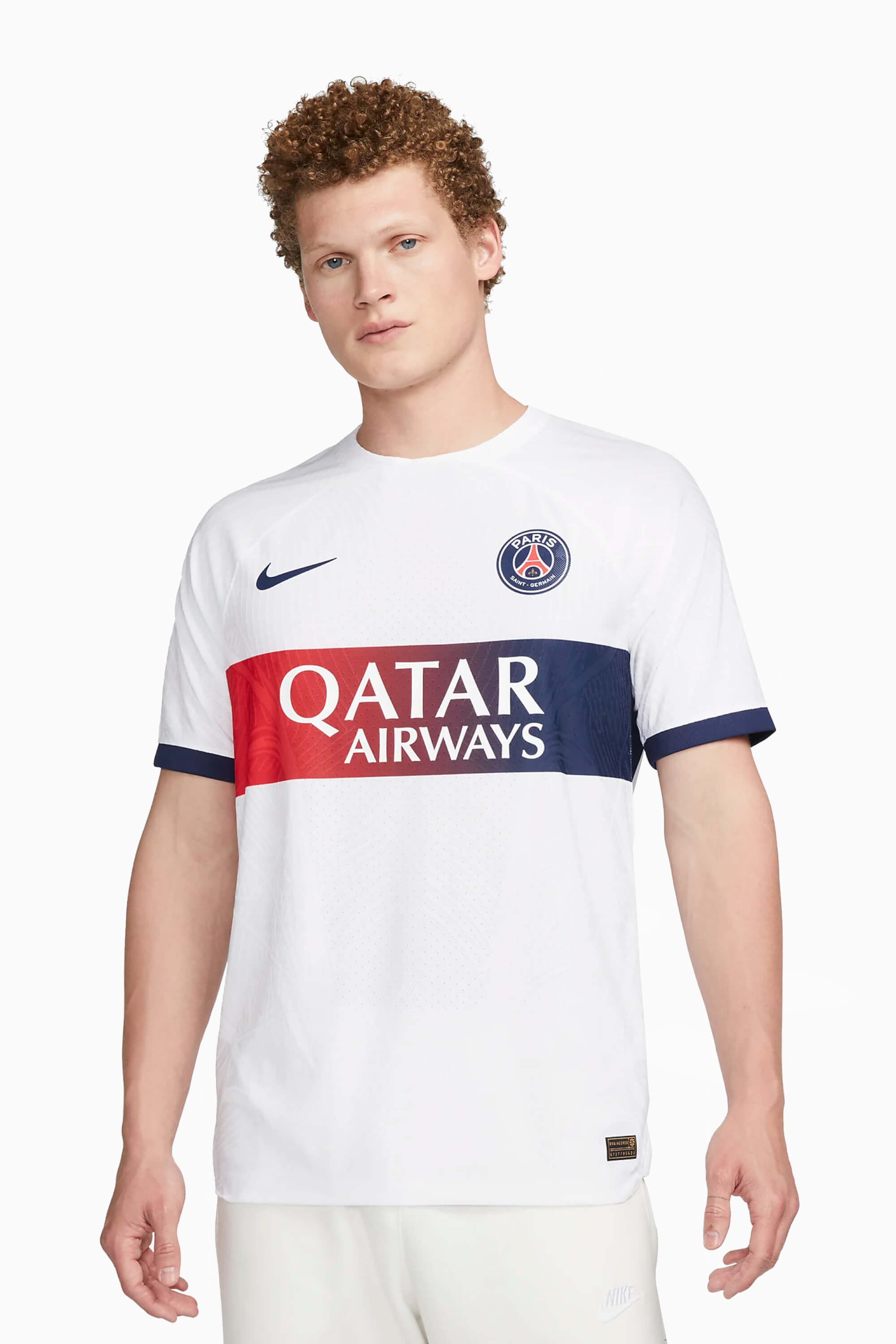 Koszulka Nike PSG 23/24 Wyjazdowa Vapor Match - Biały