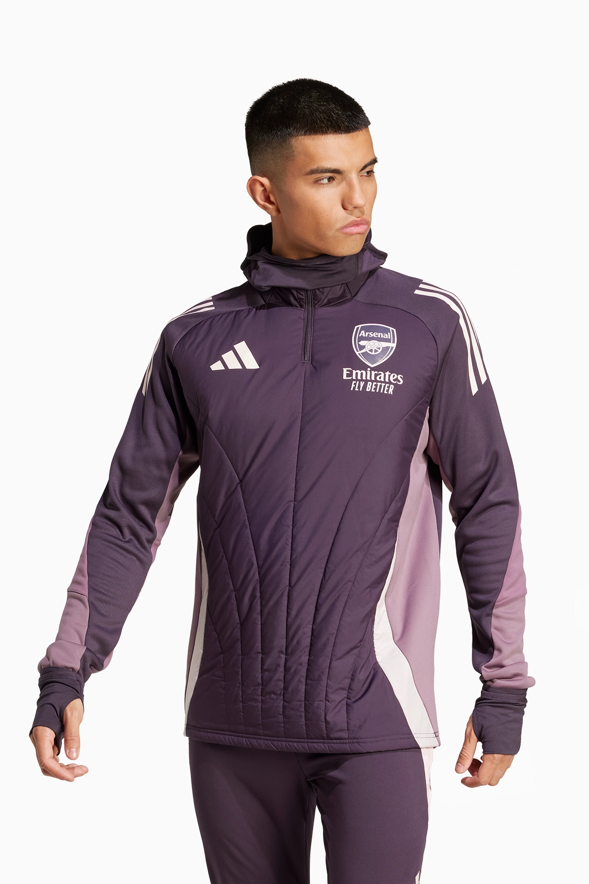 Bluza adidas Arsenal FC 24/25 Winterized Top - Fioletowy