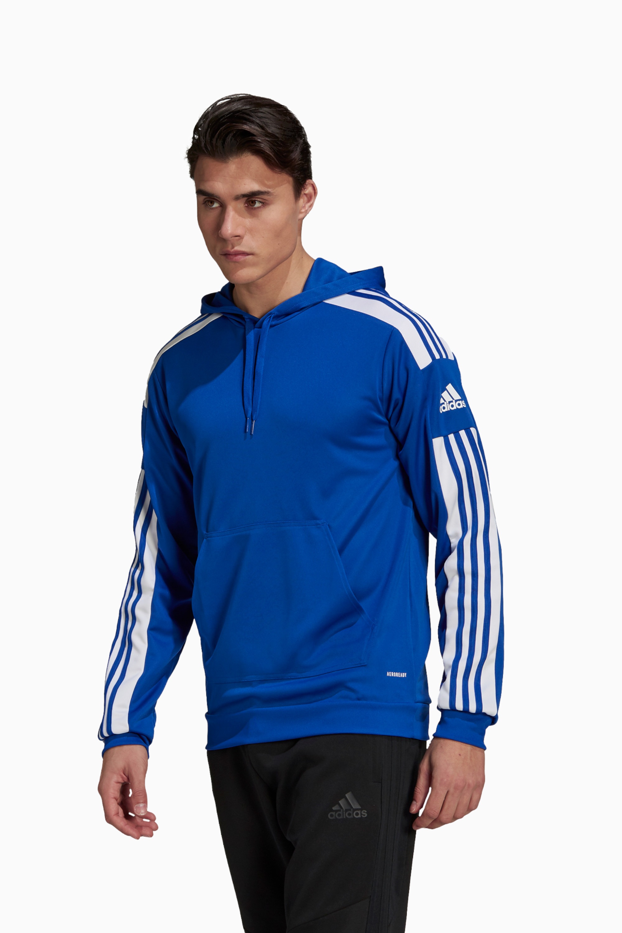 Bluza z kapturem adidas Squadra 21 - Niebieski
