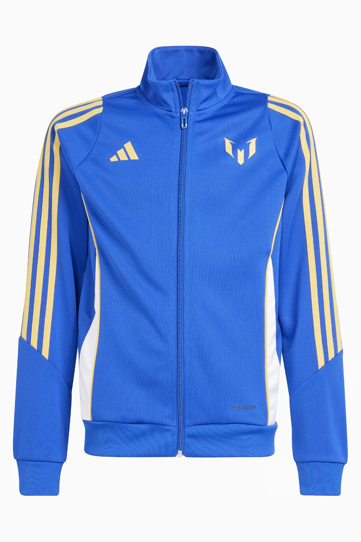 Bluza adidas Pitch 2 Street Messi Junior - Niebieski