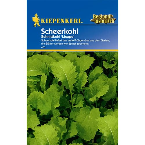 1 szt, Schnittkohl Licapo - Samen: Ilość w opakowaniu: 1 Stück