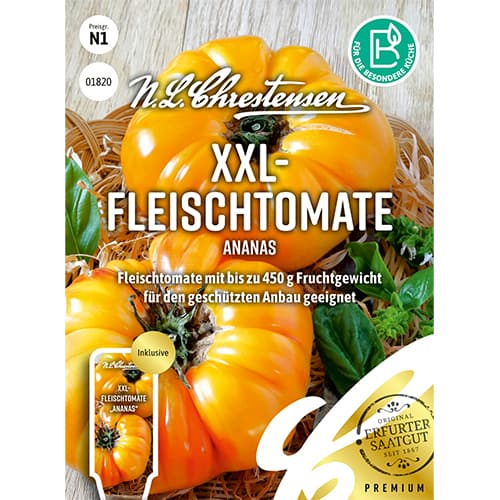 1 szt, XXL - Fleischtomate Ananas - Samen: Ilość w opakowaniu: 1 Stück