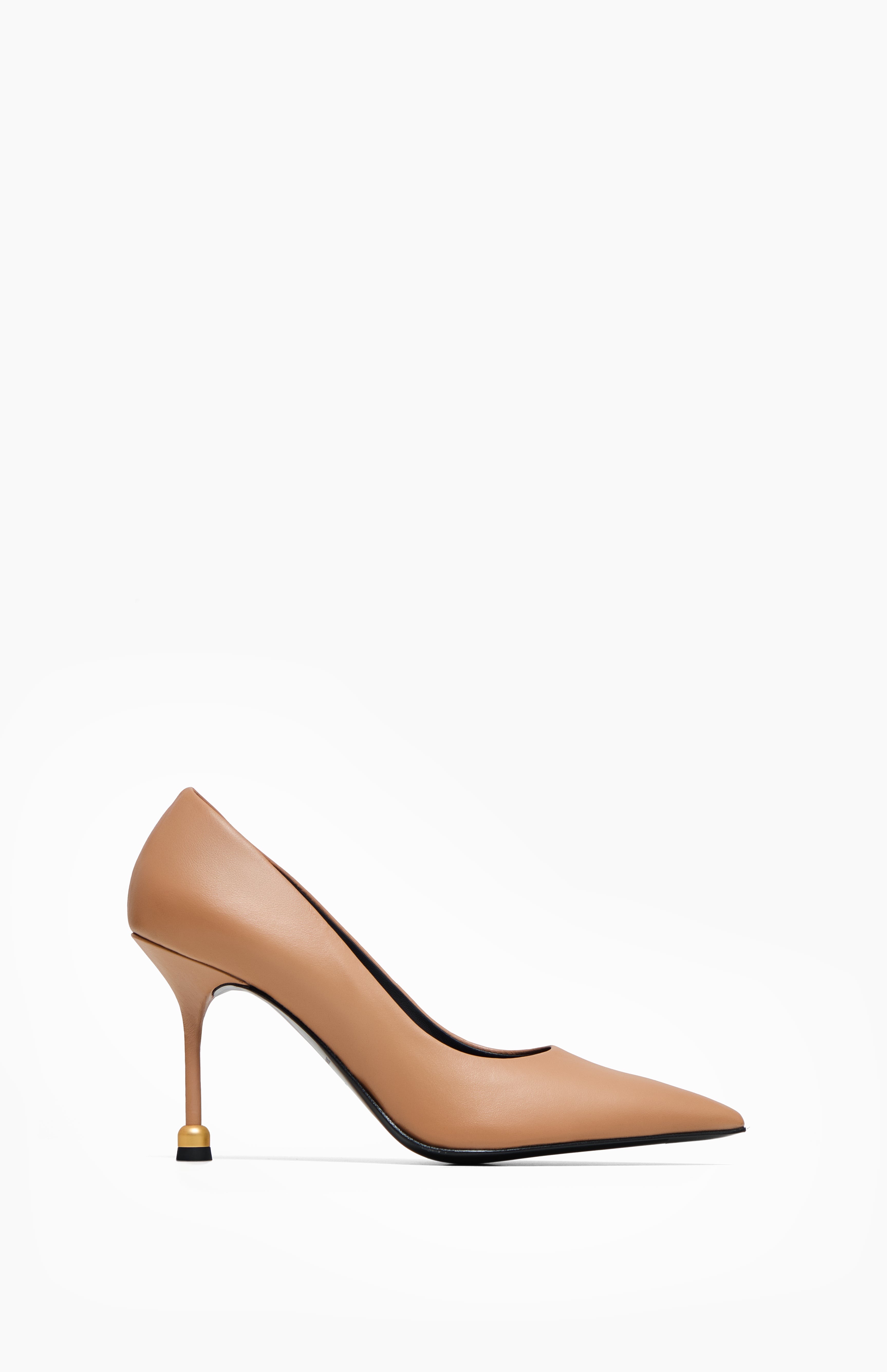 Szpilki damskie ALEKSANDRA DARK NUDE 36 - Vanda Novak