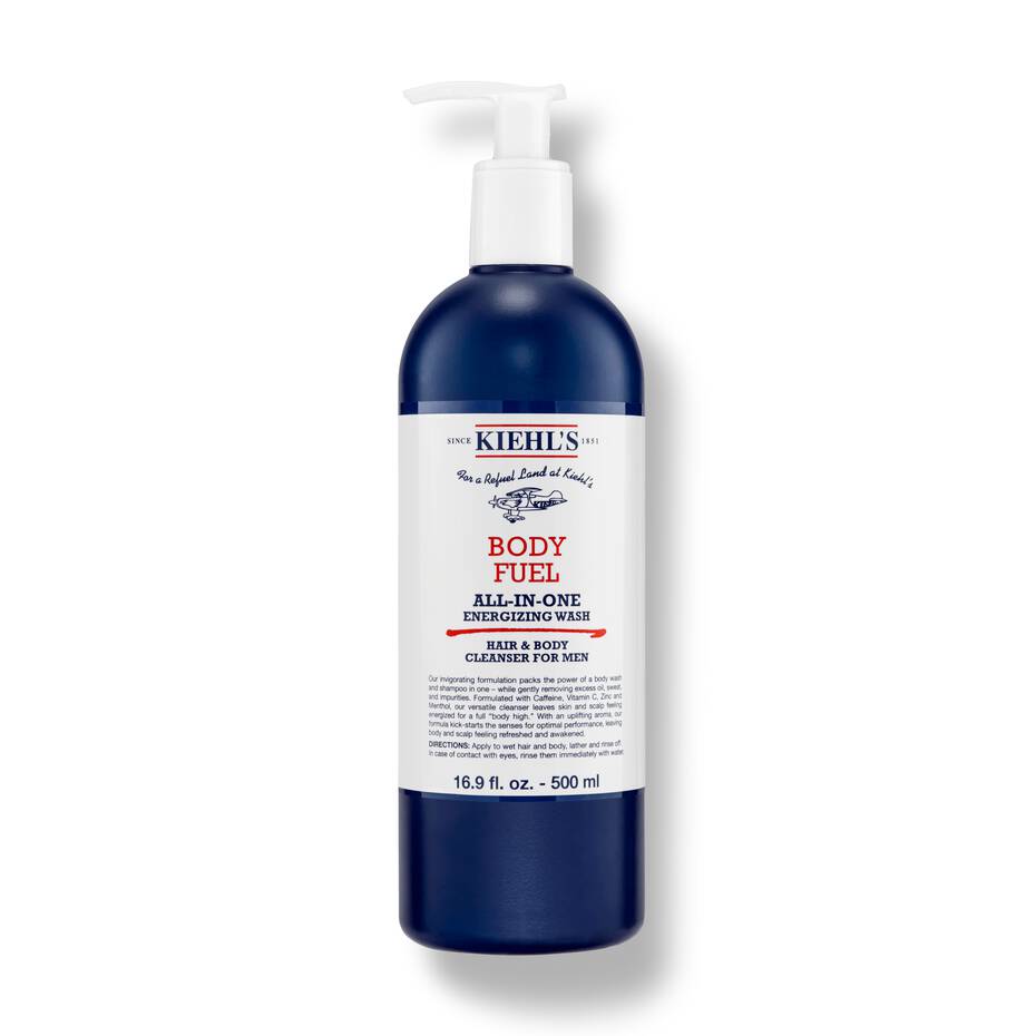 Kiehl's Body Fuel Wash - Żel do mycia ciała i włosów dla mężczyzn 250 ml Butelka