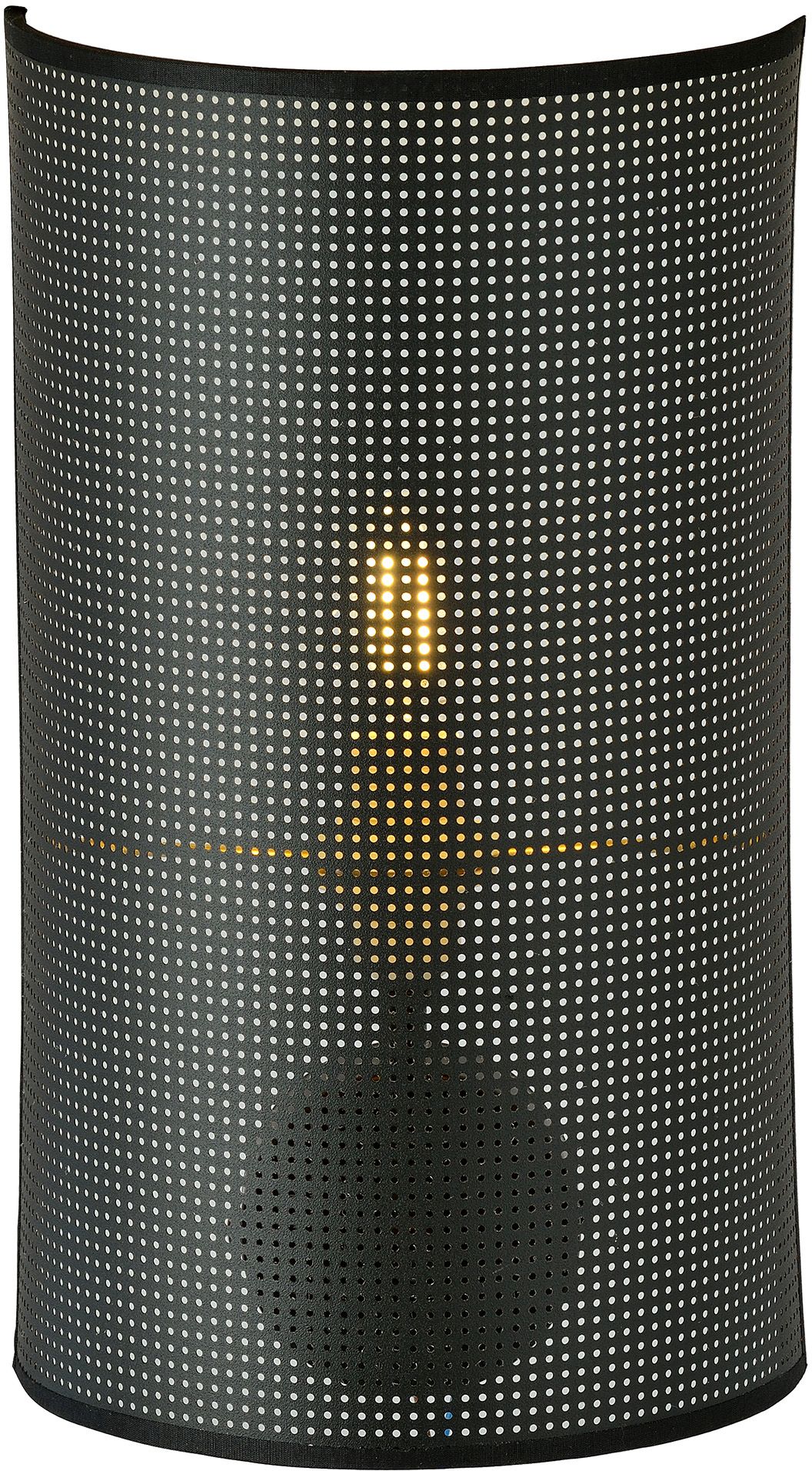 Emibig Aston kinkiet 1x10 W czarny-złoty 1148/K1