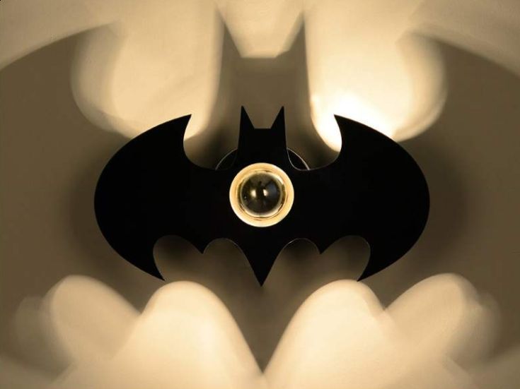 Abigali Batman kinkiet 1x40W czarny BATMAN2