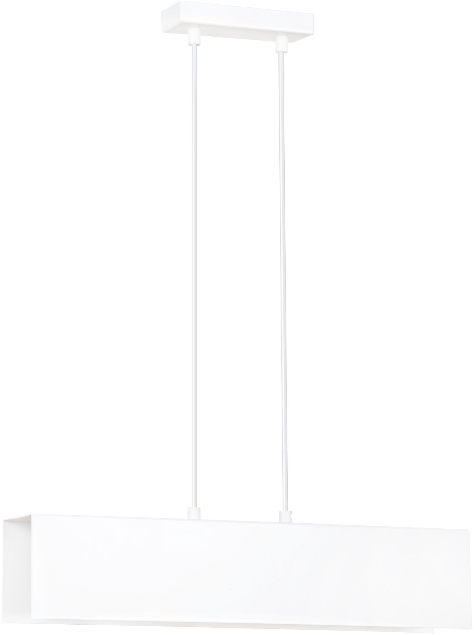 Emibig Gentor lampa wisząca 2x15 W biała 673/2