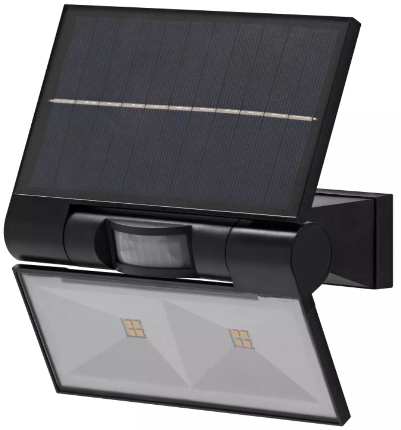 Ledvance Endura Flood naświetlacz 1x2,9W LED 3000K solarny z czujnikiem ruchu ciemny szary