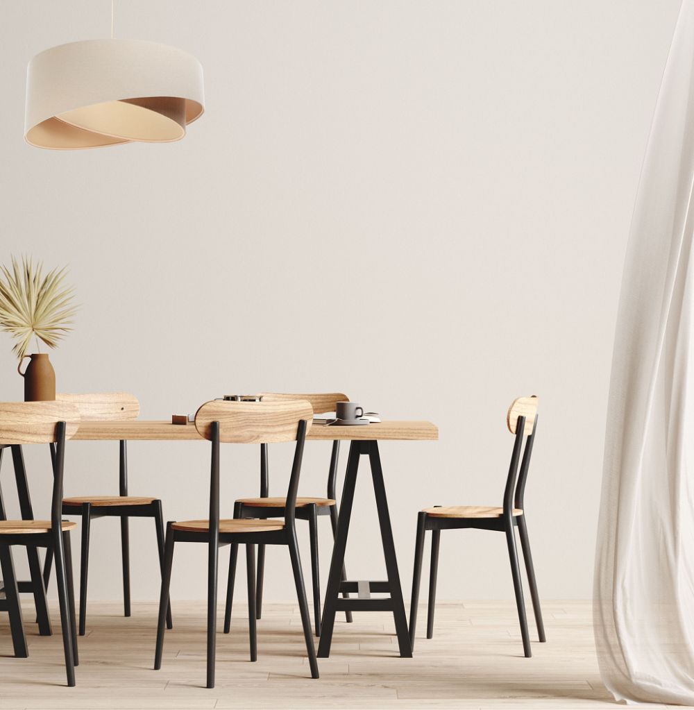 BPS Koncept Boho lampa wisząca 1x60W len/juta 060-183