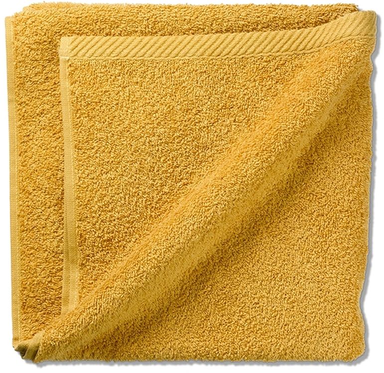 Kela Ladessa ręcznik łazienkowy 50x100 cm bawełna żółty 23294 - Wysyłka w 24h
