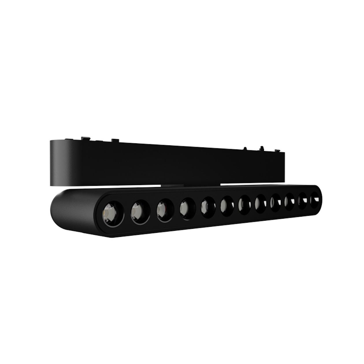 Light Prestige Magnetic Slim lampa magnetyczna 1x12 W czarny LP-616-MAG SLIM 12W 3WH