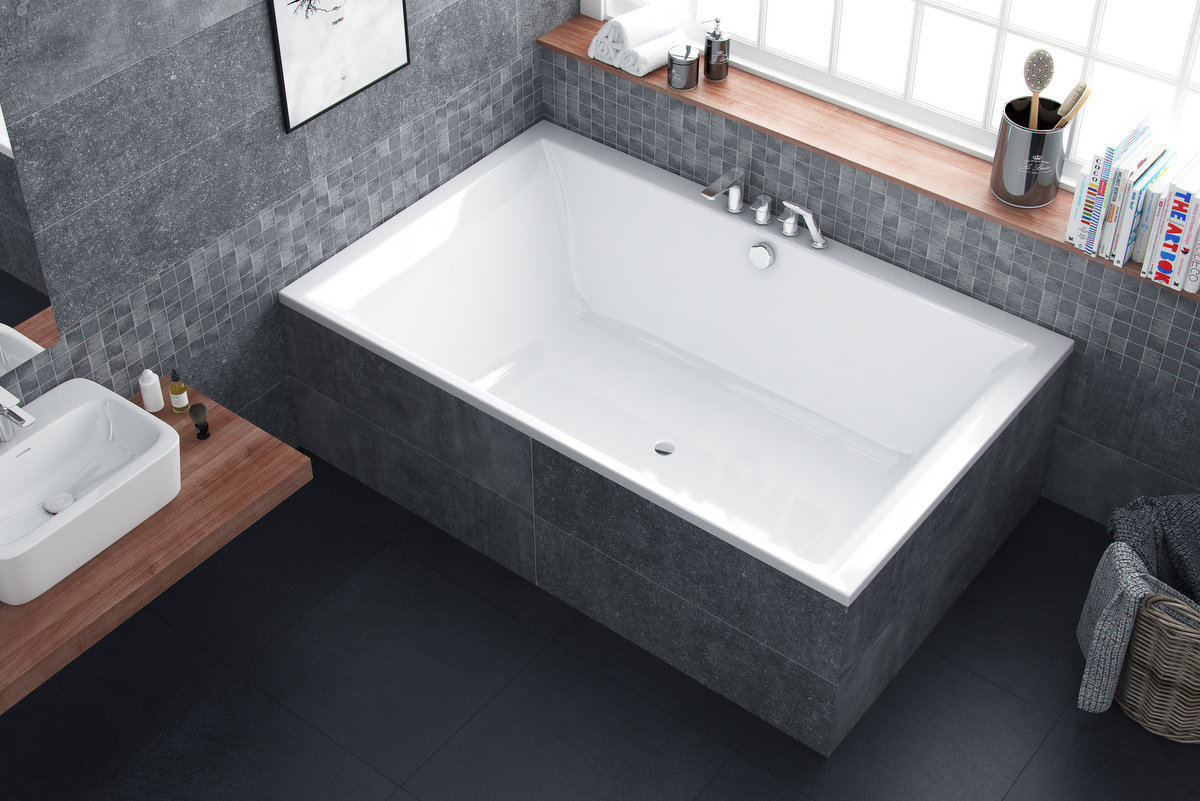 Excellent Crown Lux wanna prostokątna 190x120 cm biała WAEX.CRO19WH - Wysyłka w 24h