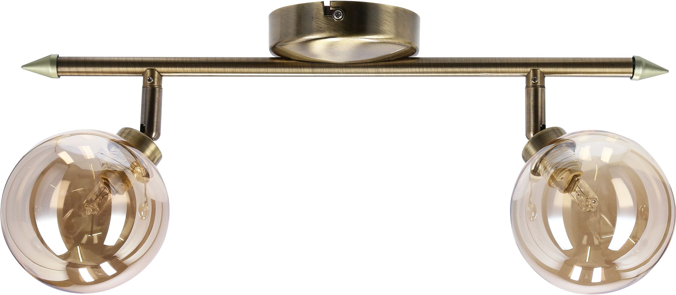 Candellux Rodia lampa podsufitowa 2x40 W patyna 92-16539