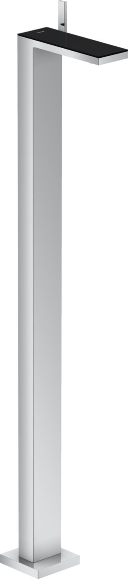 Axor MyEdition EcoSmart bateria umywalkowa wolnostojąca chrom/szkło czarne 47040600