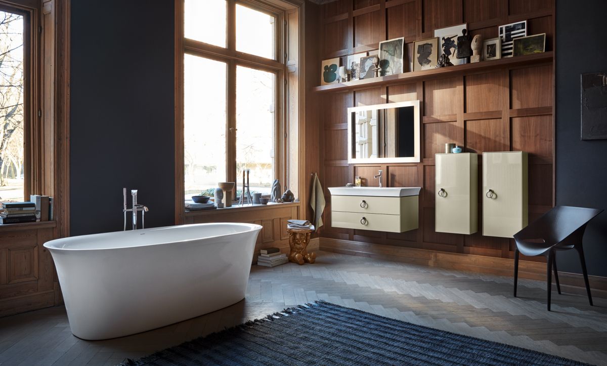 Duravit White Tulip umywalka 105,5x49 cm meblowa prostokątna biała 2363100000