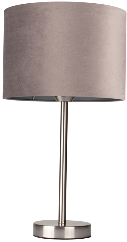 Spot-Light Scarlett lampa stołowa 1x40W srebrny/szary 7752027