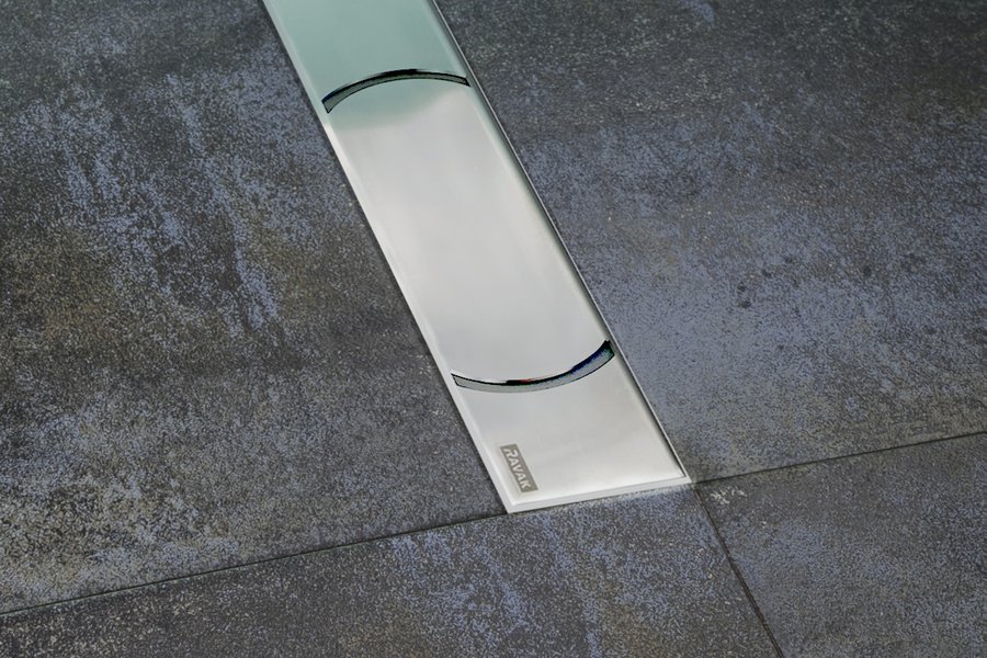 Ravak Chrome odpływ liniowy OZ 75 cm nierdzewny X01621