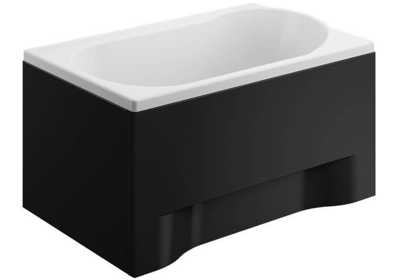 Polimat panel przedni do wanny 100 cm czarny 00828