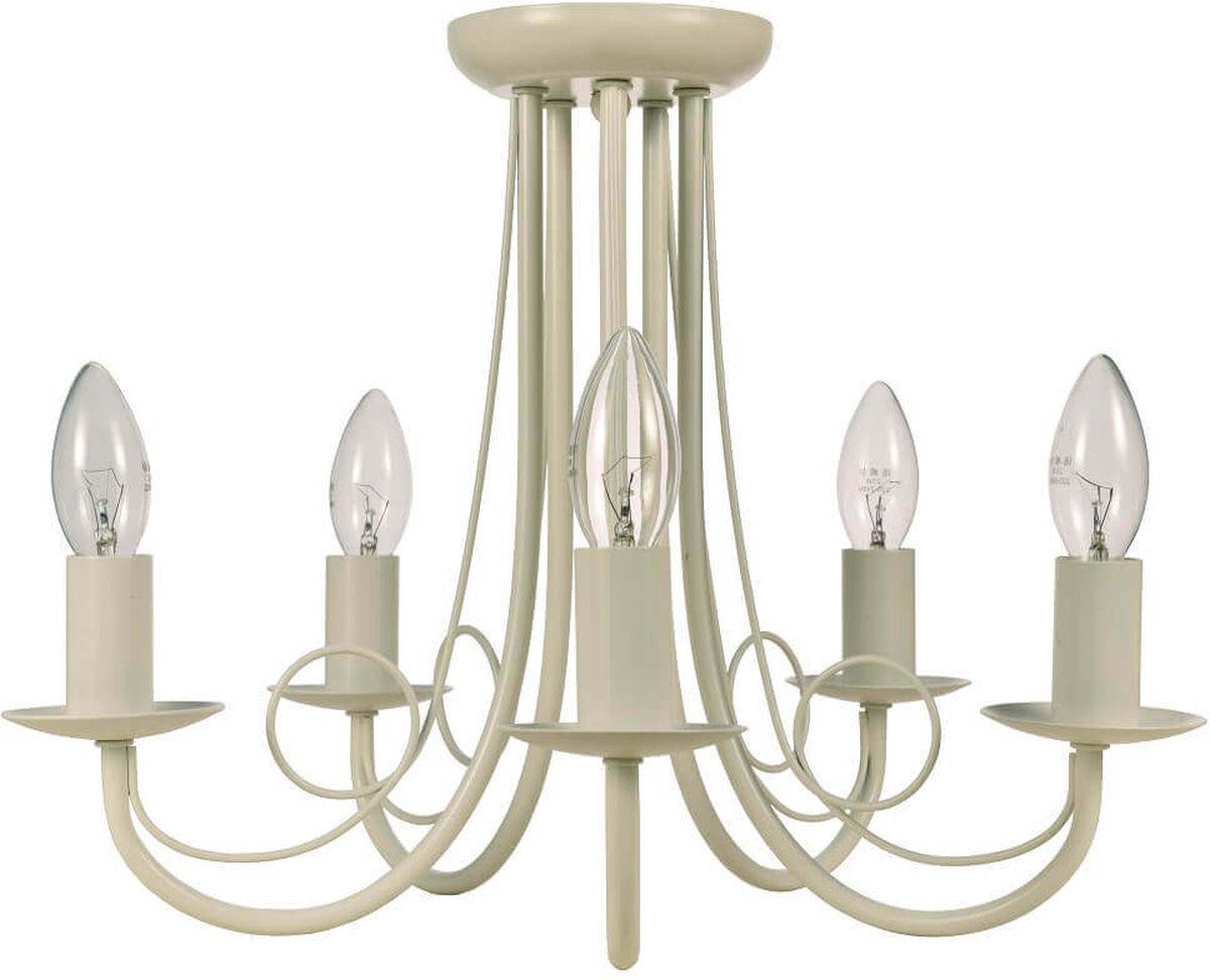 Light Prestige Perła lampa podsufitowa 5x40W biała LP-020/5PWHITE