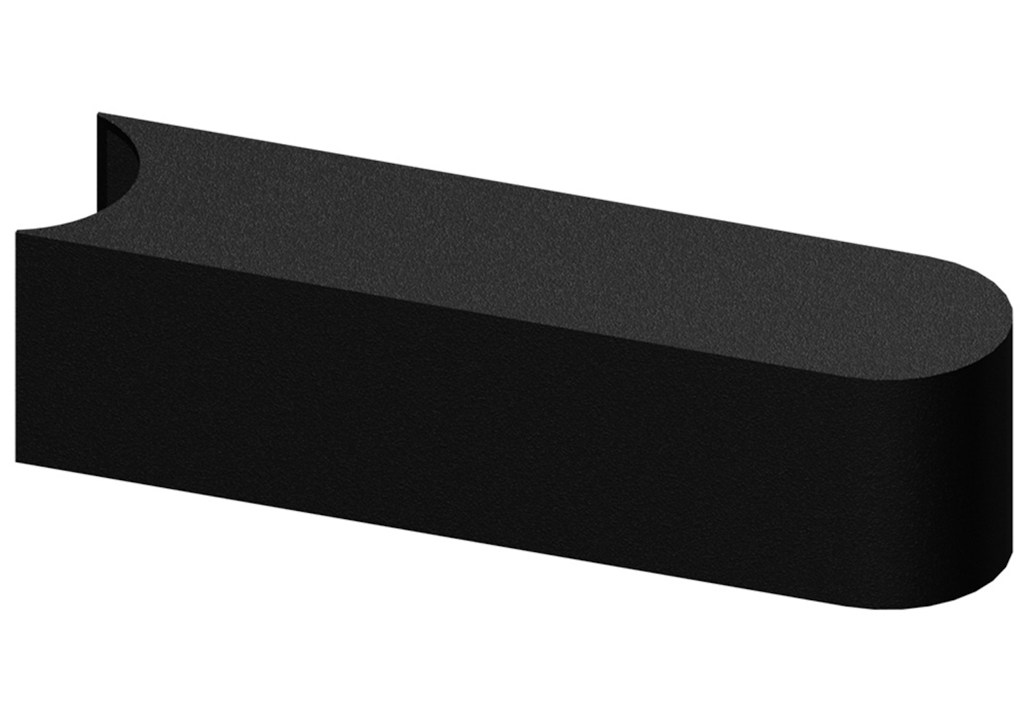 Light Prestige Magnetic Slim zaślepka transformatora czarna LP-656-MAG SLIM box bk