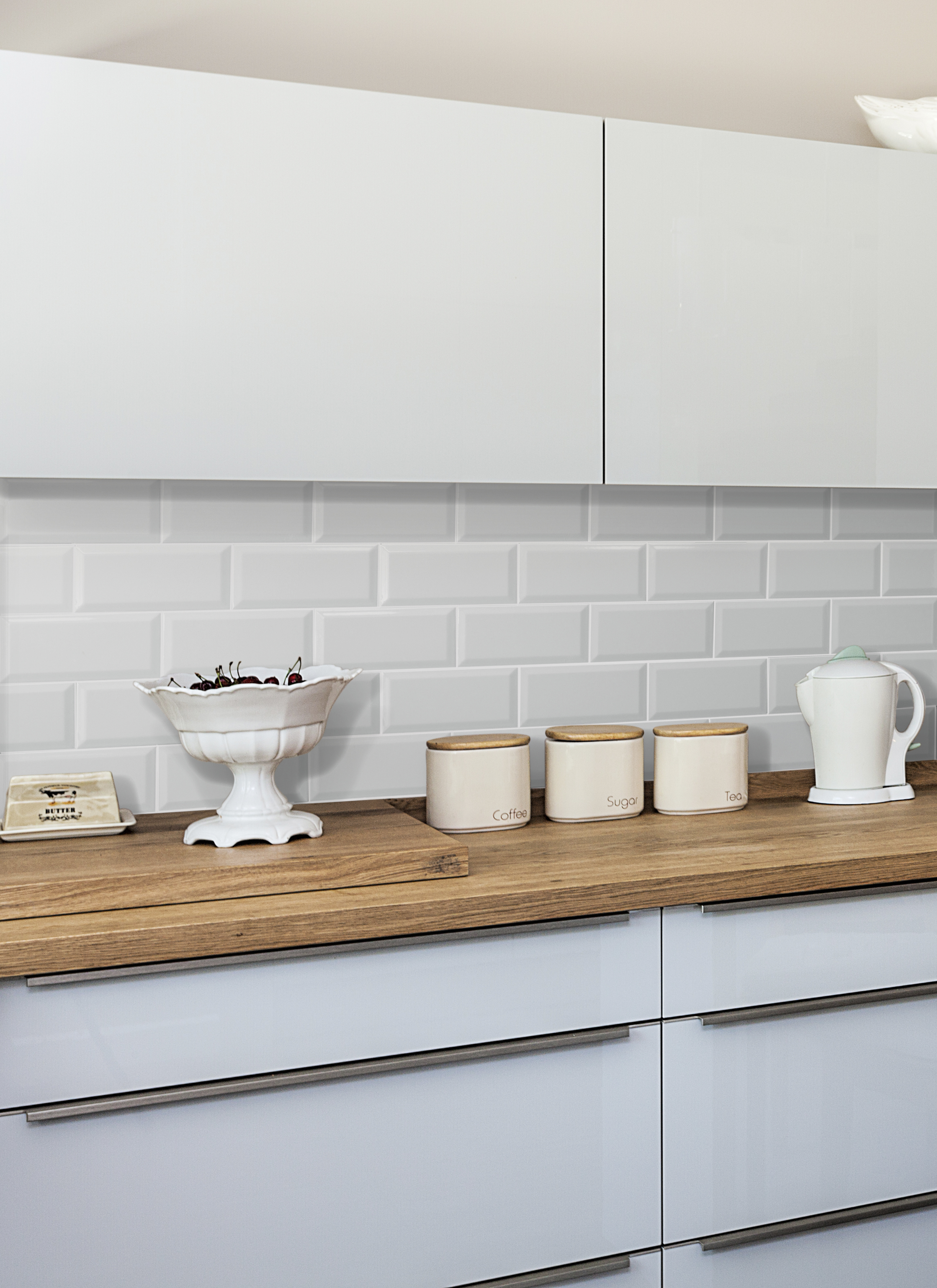 Fabresa Bevelled Blanco Mate Biselado BX płytka ścienna 10x20 cm