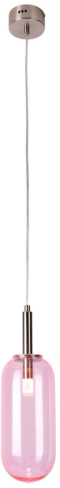 Ledea Fiuggi lampa wisząca 1x6W LED różowa 50133212