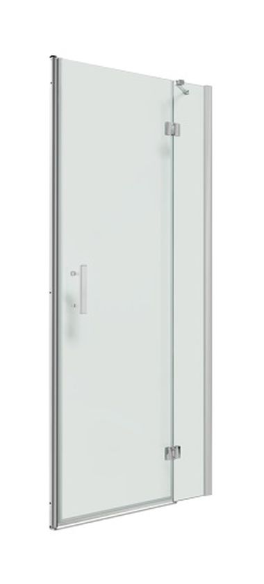 Omnires Manhattan drzwi prysznicowe 100 cm uchylne chrom/szkło przezroczyste ADP10XLUX-TCRTR