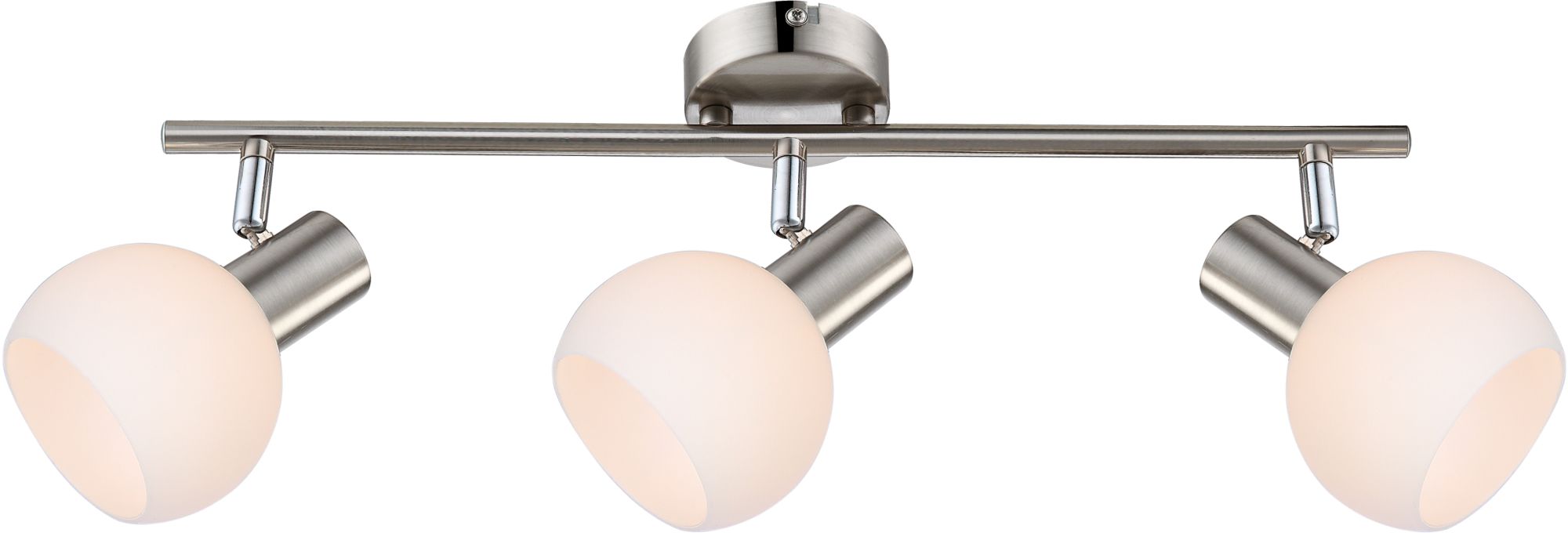 Candellux Mauro lampa podsufitowa 3x4W LED nikiel satyna/biały 93-61607