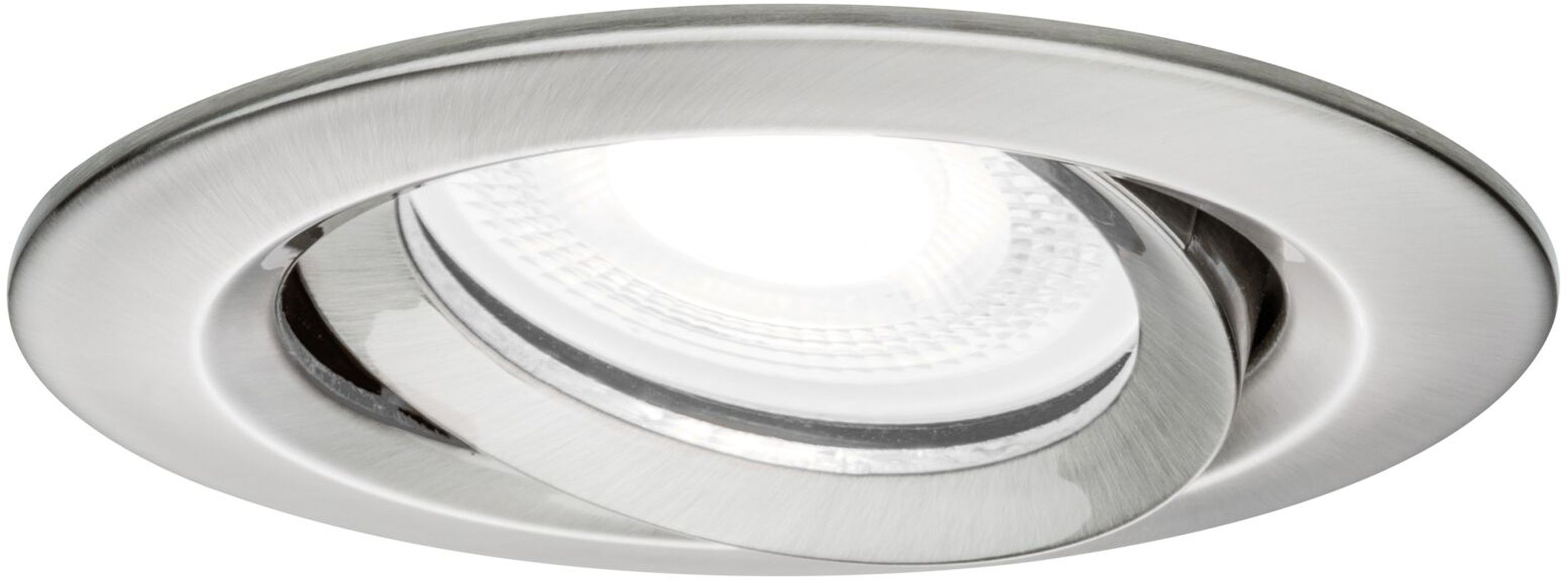 Paulmann Nova Plus lampa do zabudowy 1x6W LED żelazo szczotkowane 93671