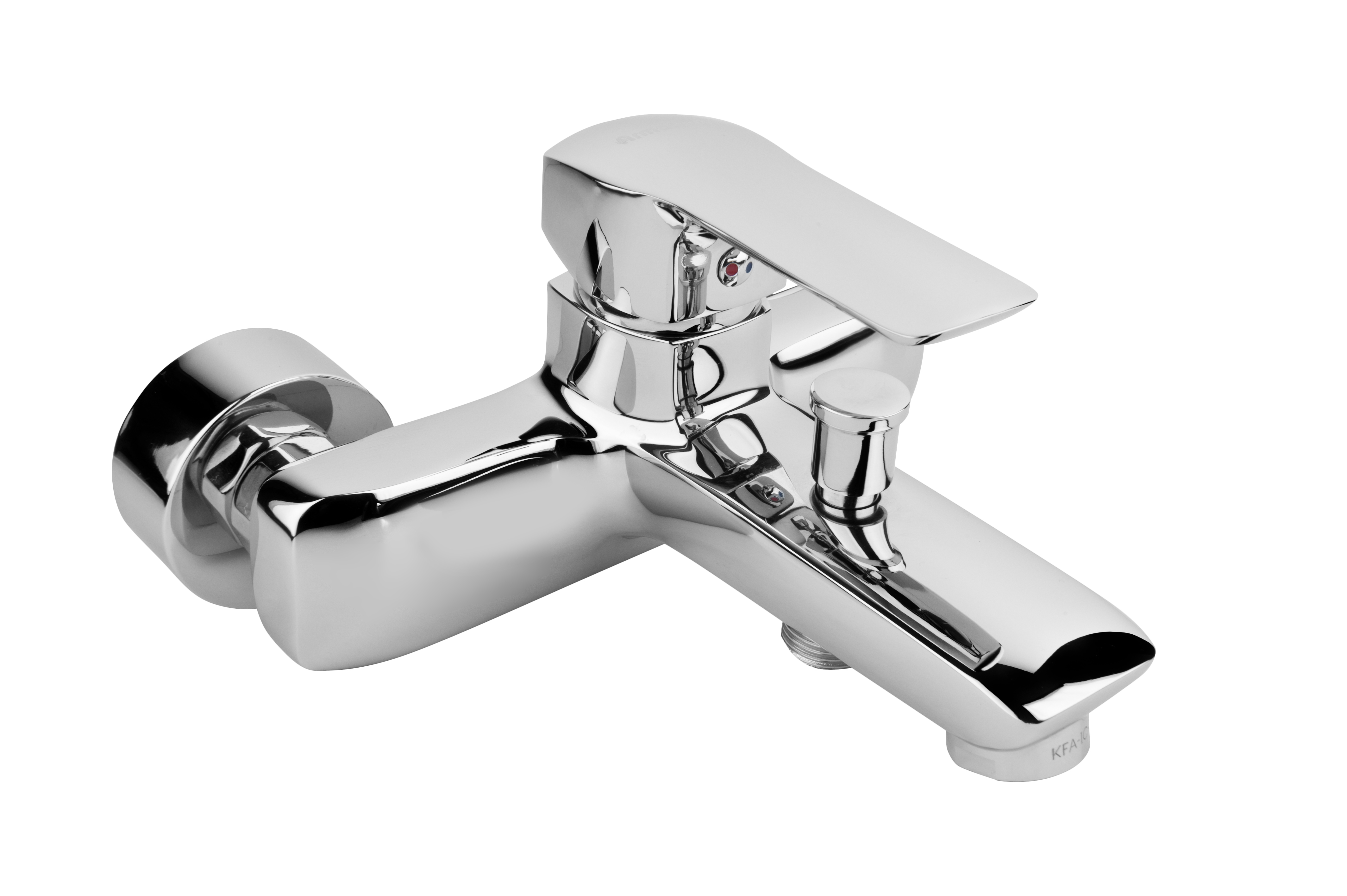KFA Armatura Aquamaryn bateria wannowo-prysznicowa ścienna chrom 4614-010-00
