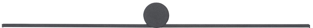Nowodvorski Lighting Spin S kinkiet 1x10W czarny 10620