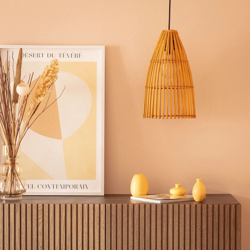 Abruzzo Boho lampa wisząca 1x40 W brązowa ABR-LW7-BH-E27