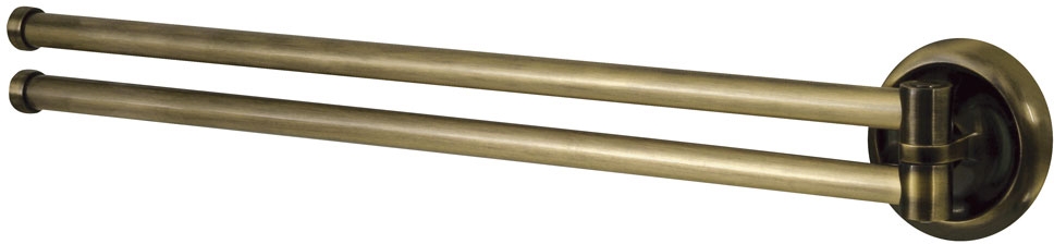 Bisk Deco wieszak dwuramienny ruchomy mosiądz 00402 - Wysyłka w 24h