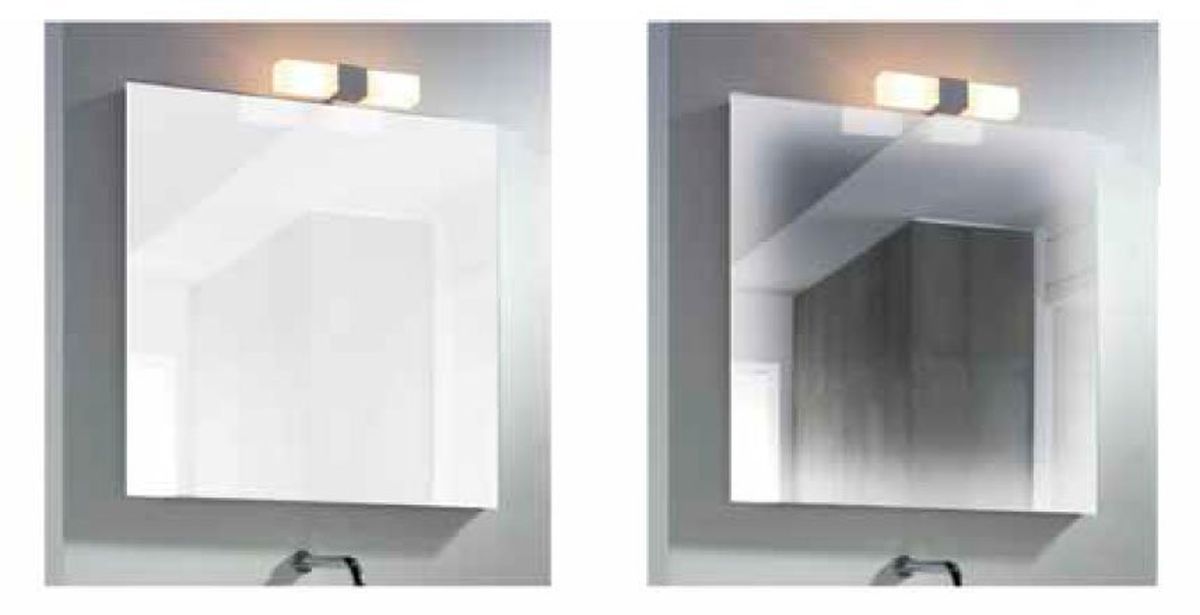 Sapho mata grzewcza pod lustro 40x40 cm kwadratowa 38W MTF14