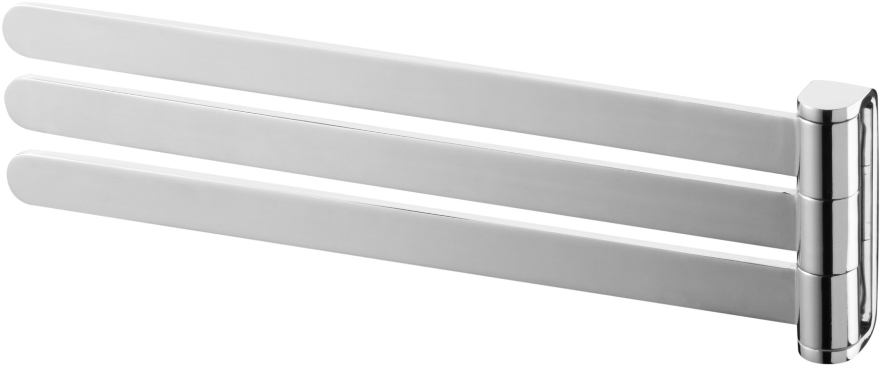 Bisk Nature wieszak 3-ramienny chrom 04880