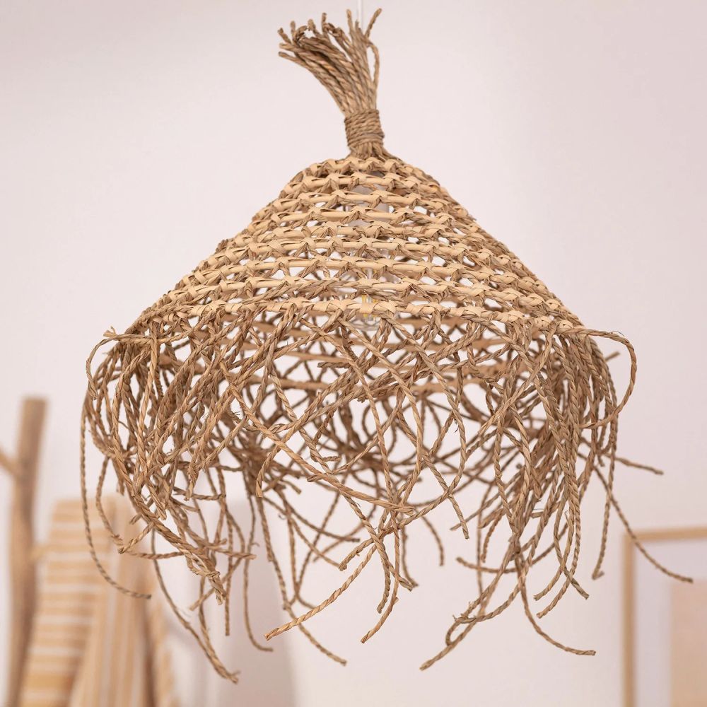 Abruzzo Boho Laura lampa wisząca 1x40 W brązowy ABR-LW15-BH-E27