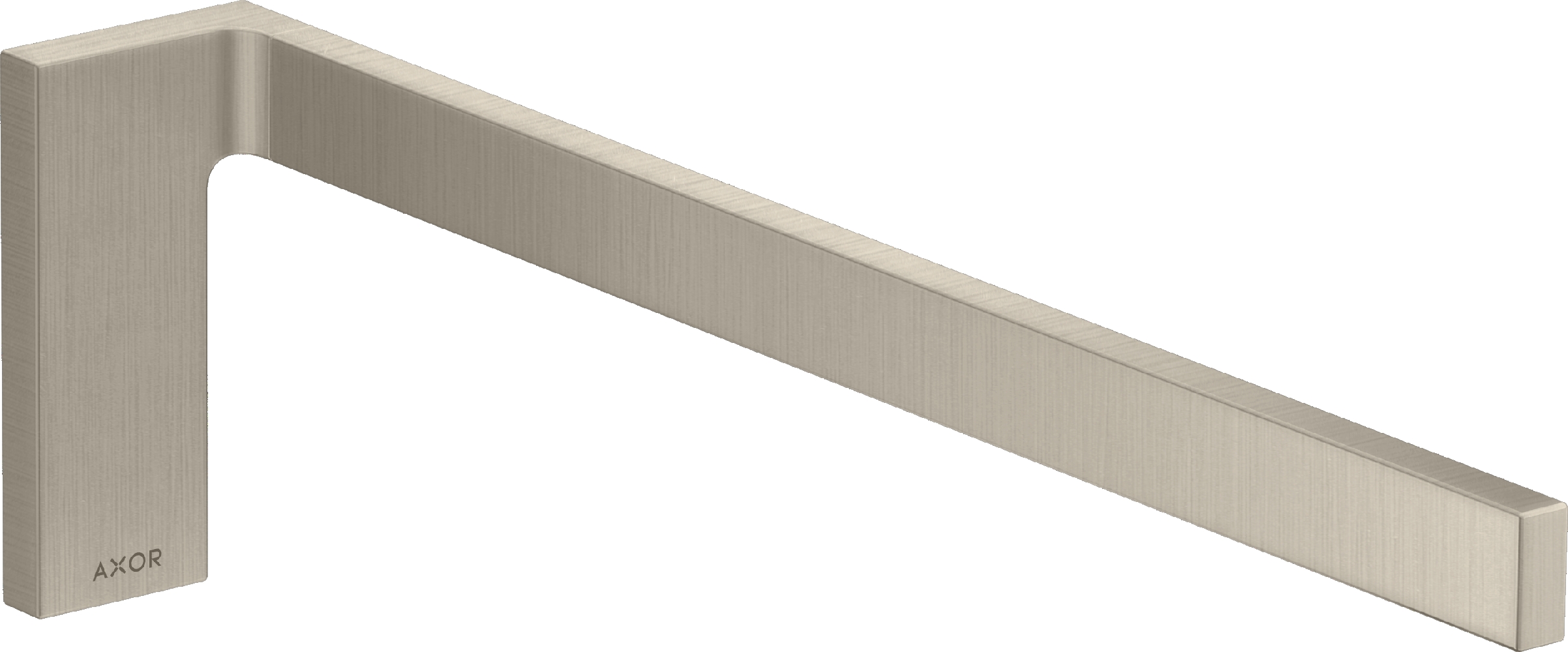 Axor Universal Rectangular wieszak na ręcznik nikiel szczotkowany 42626820