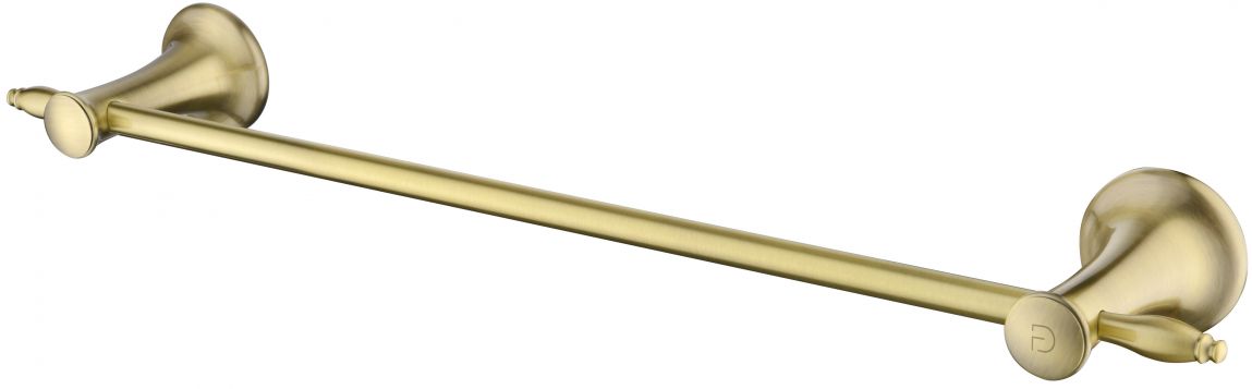 FDesign Lacrima wieszak na ręcznik 45 cm drążek pojedynczy stary brąz FD6-LRA-03-66 - Wysyłka w 24h