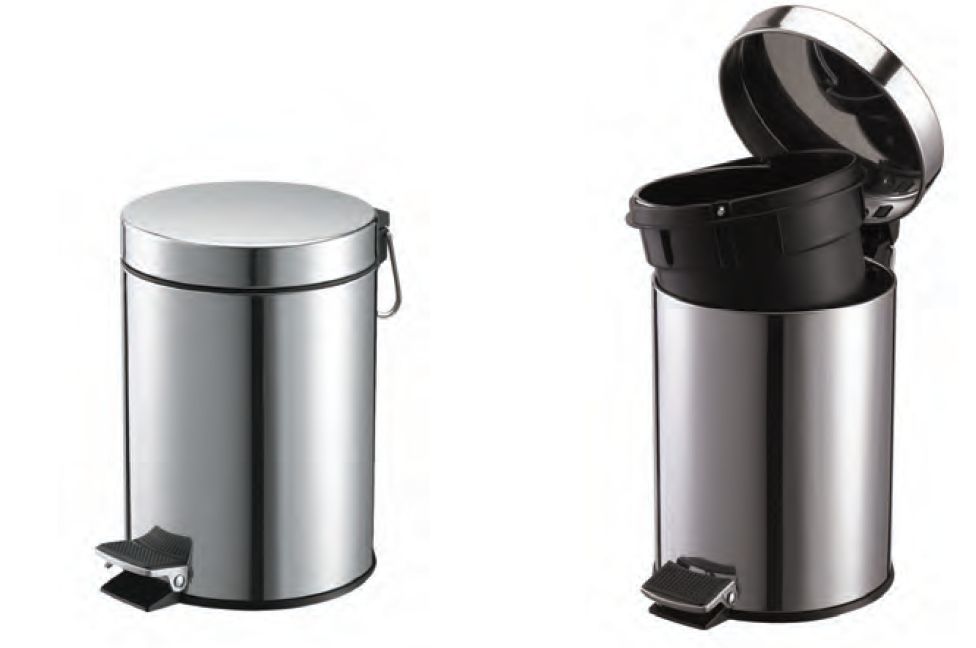 Stella Standard kosz na śmieci 12 l stal nierdzewna połysk 20.012 - Wysyłka w 24h