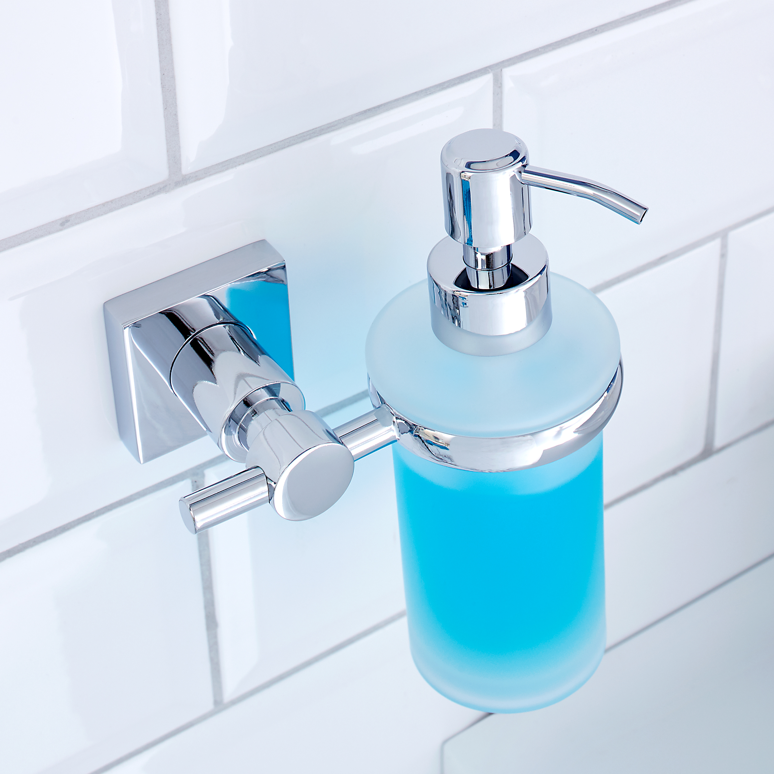 Tesa Hukk dozownik do mydła 200 ml chrom 40255-00000-00 - Wysyłka w 24h