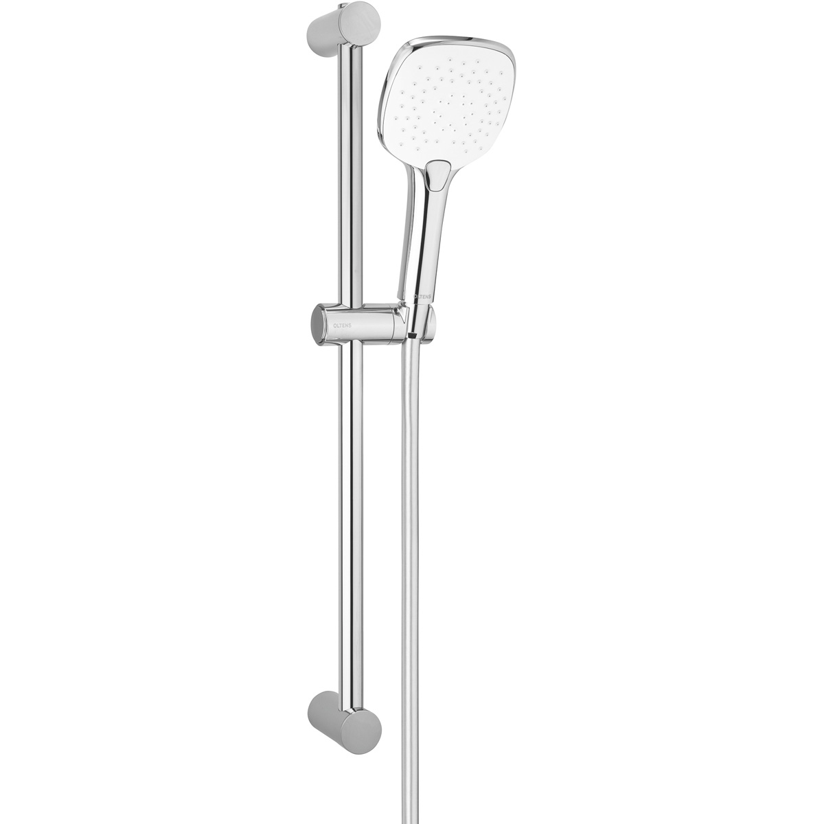 Oltens Driva EasyClick (S) Alling 60 zestaw prysznicowy chrom/biały 36002110 - Wysyłka w 24h