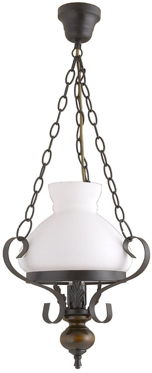 Rabalux Petronel lampa wisząca 1x60W czarny mat 7076 - Wysyłka w 24h