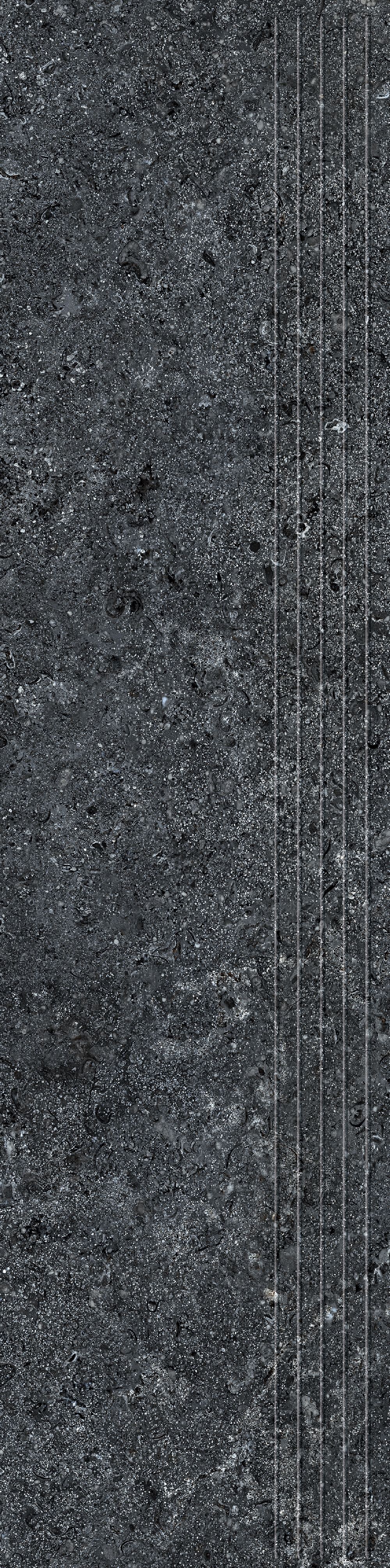 Tubądzin Zimba stopnica 119,8x29,6 cm szara