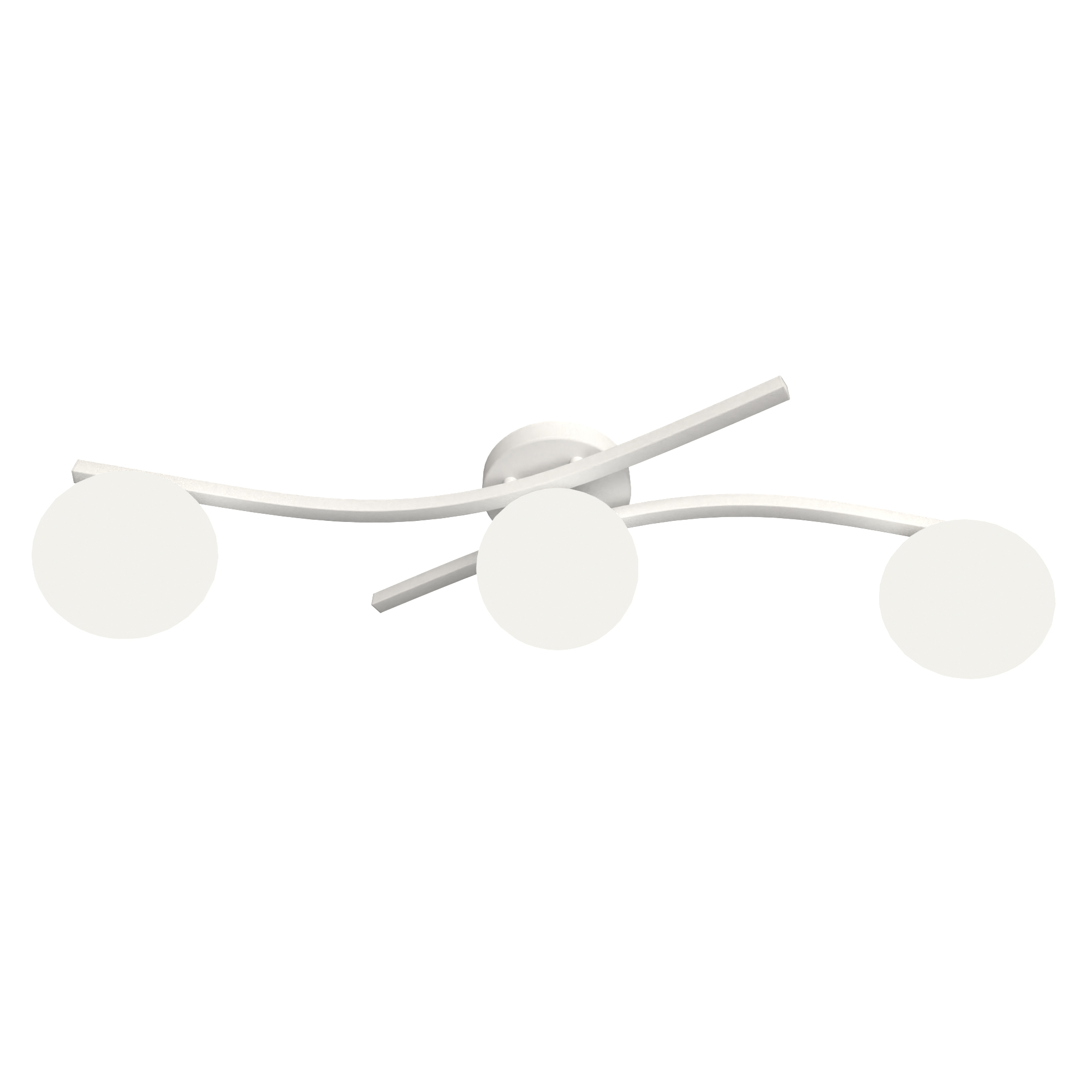 Emibig Opus lampa podsufitowa 4x10 W biała 1392/4