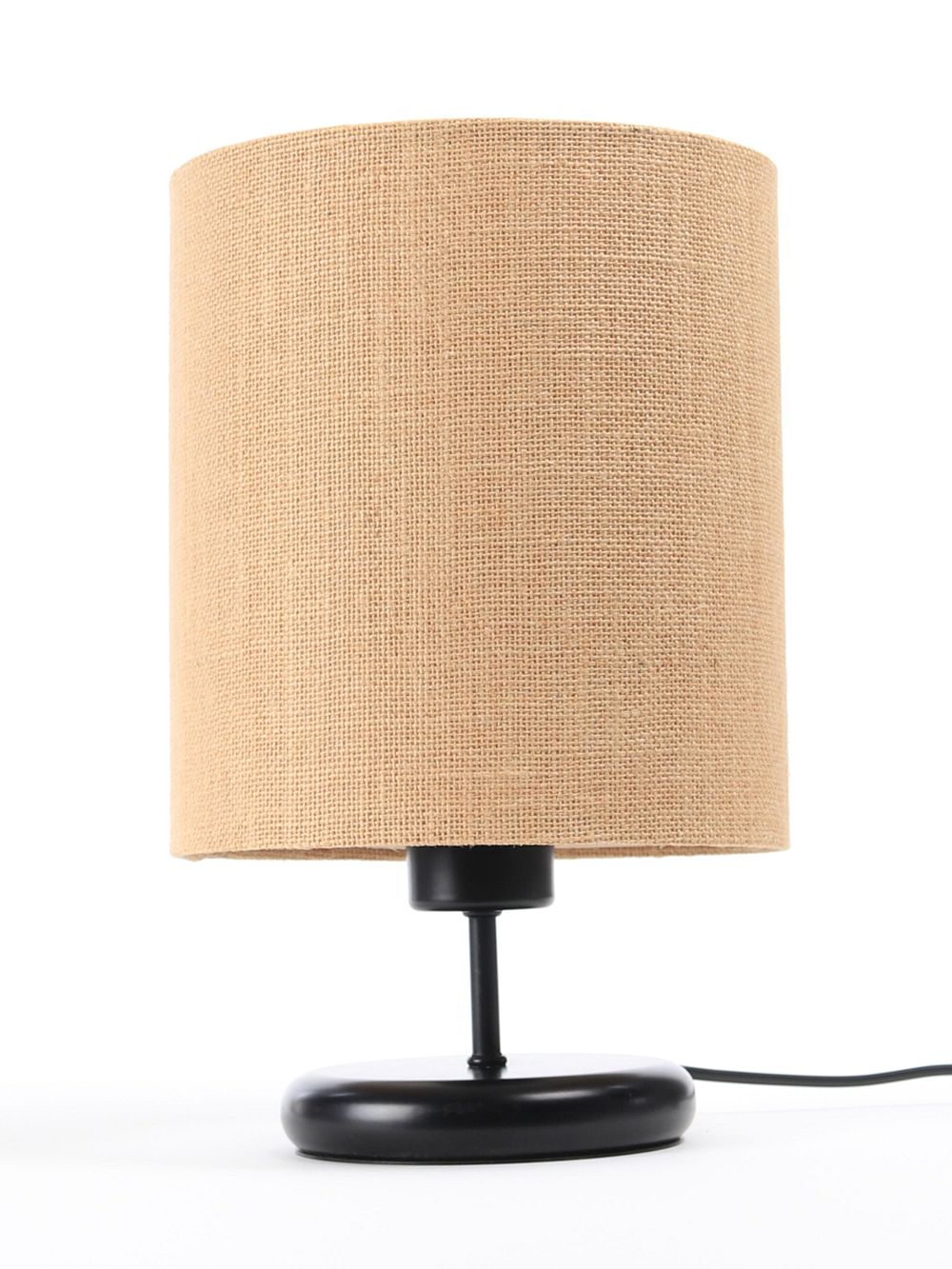 BPS Koncept Boho lampa stołowa 1x40 W czarna-kremowa 0E0S-C-131CZ