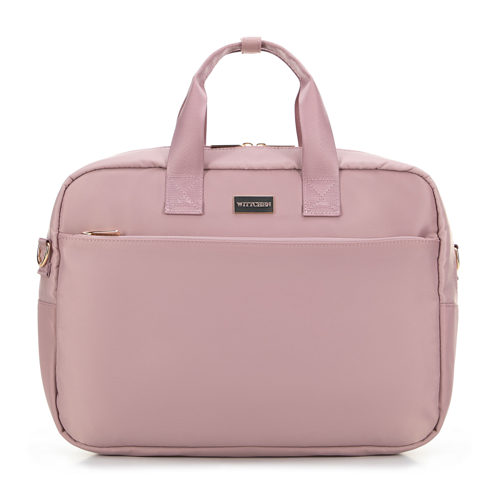 Torba na laptopa 15’’ z nylonu różowa