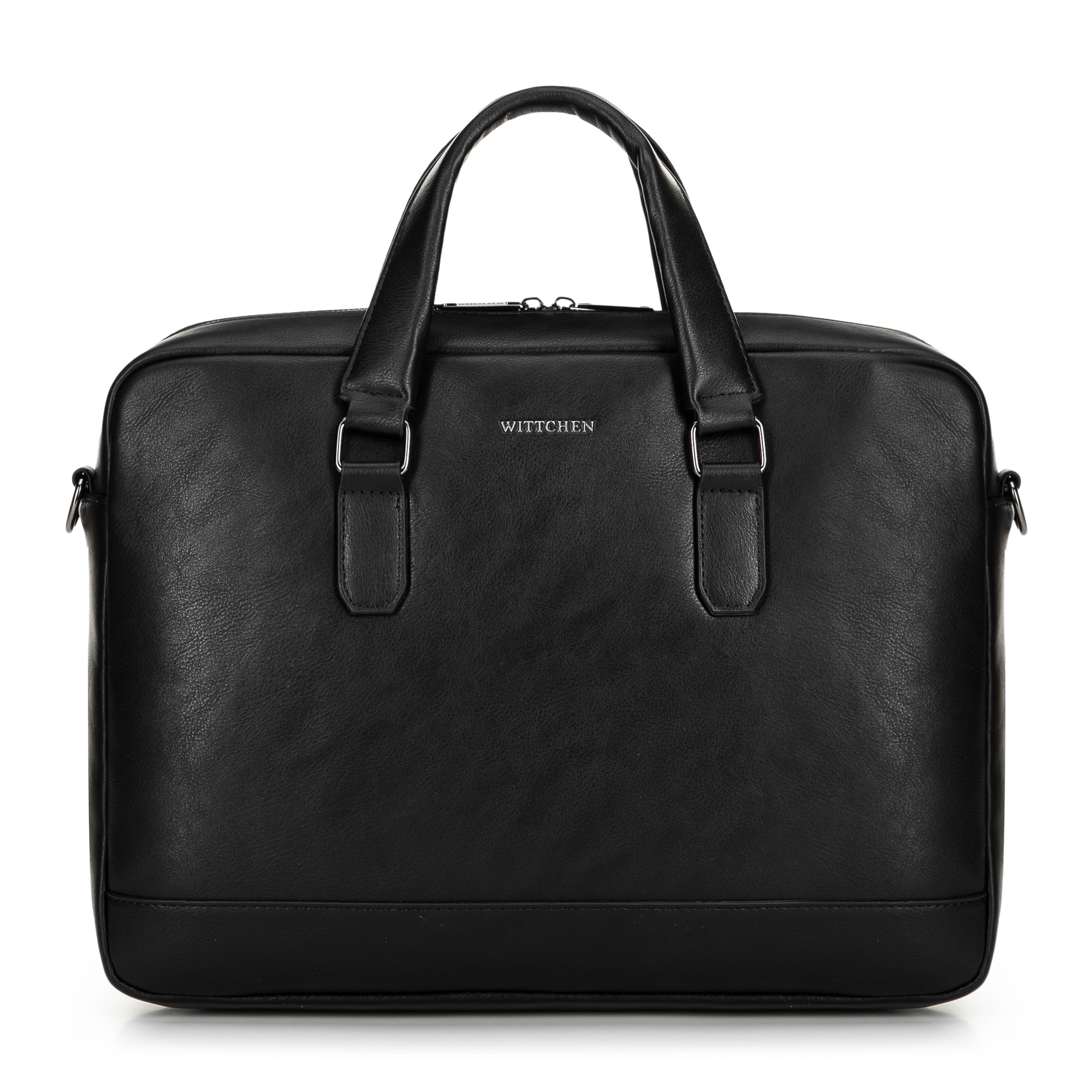 Męska torba z kieszenią na laptopa 15,6” czarna